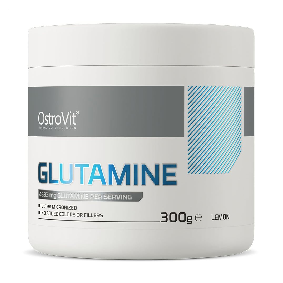 L-Глютамін OstroVit Glutamine зі смаком лимону, в порошку, 300 г